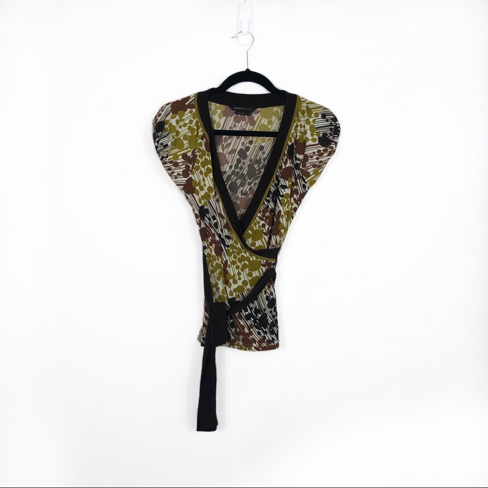 BCBGMAXAZRIA Short Sleeve Top